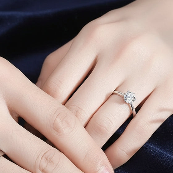 R039 Anillo plata  ley 925