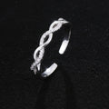 R032 Anillo Plata 925  talla única