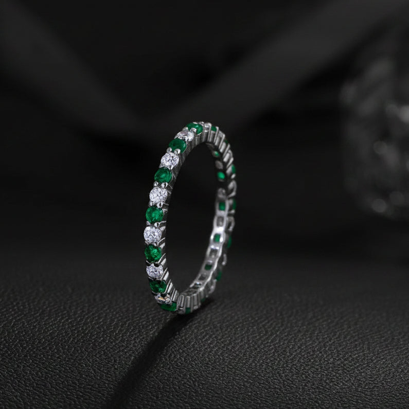 R104  Anillo plata
