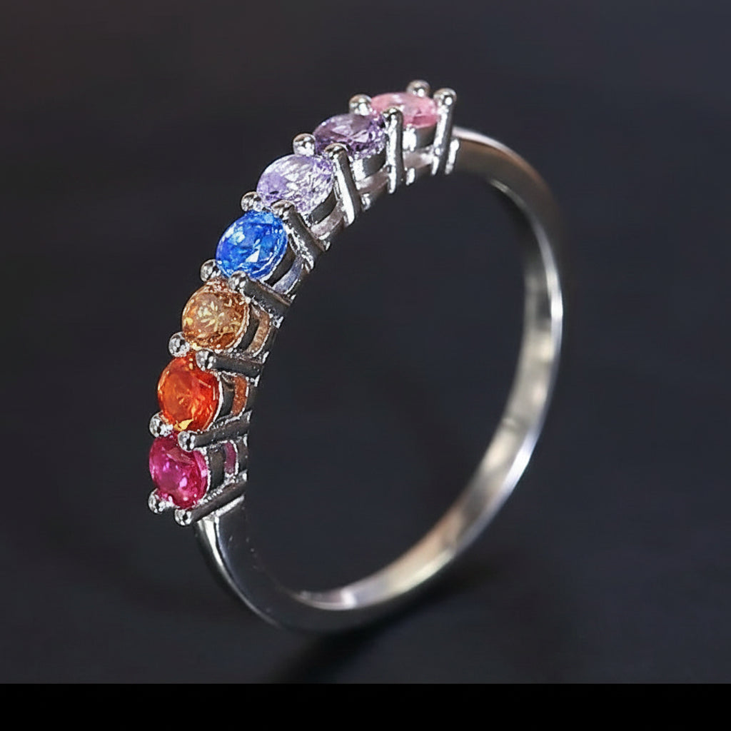 R042 Anillo plata  ley 925