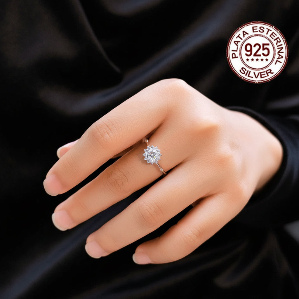 R063 Anillo plata  ley 925