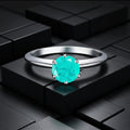 R083 Anillo plata con Turmalina