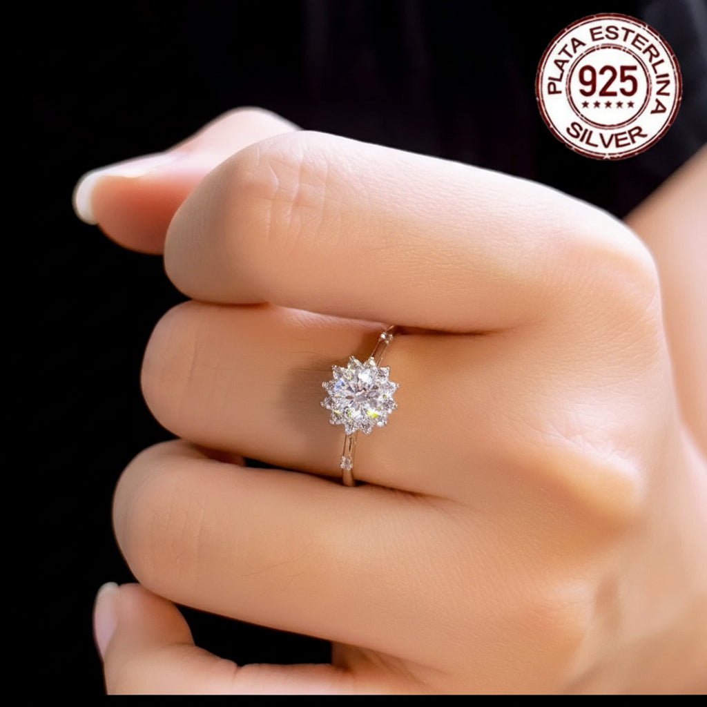 R063 Anillo plata  ley 925