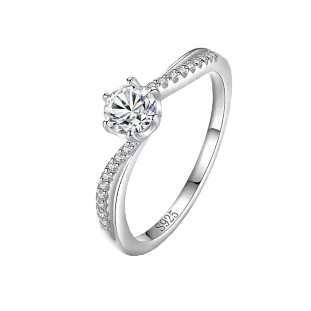 R072 Anillo plata