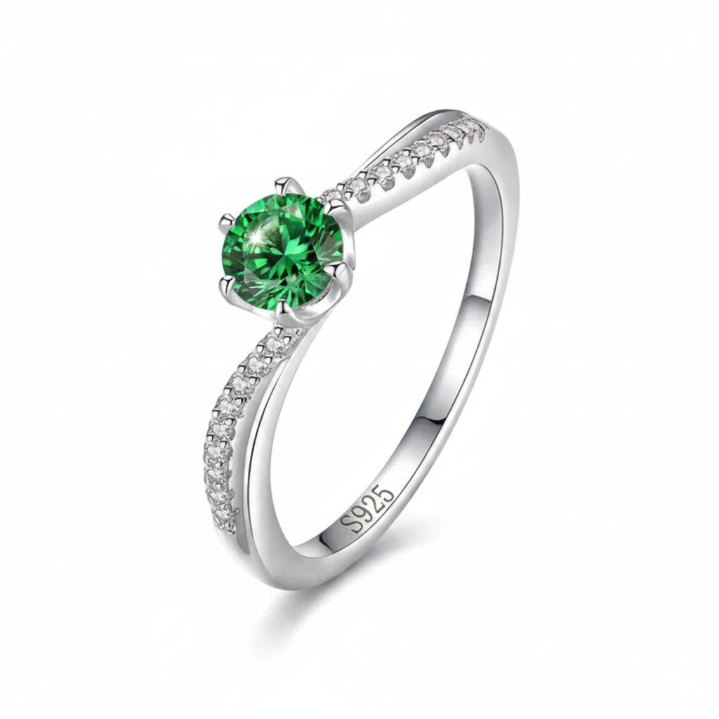 R072 Esmeralda Sintética Zirconia