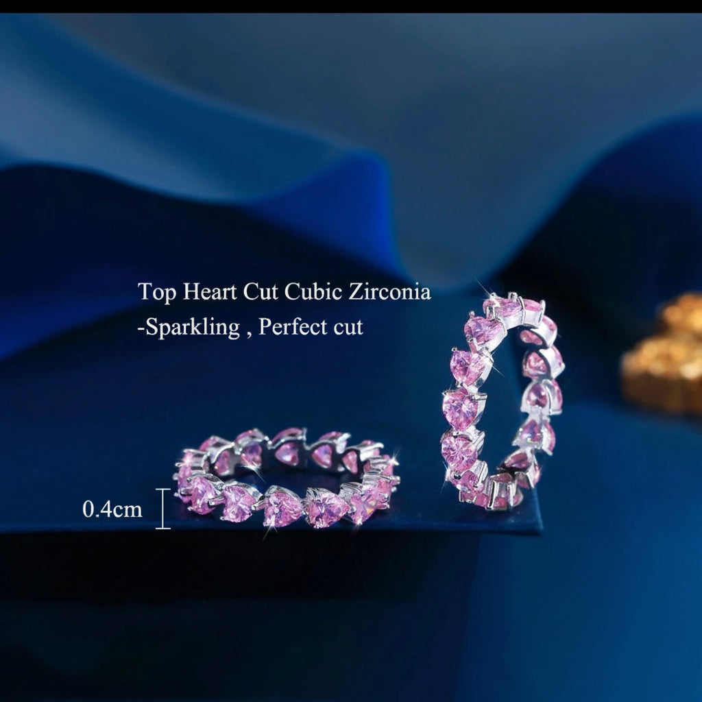 R079 Anillo plata 925 Corazón