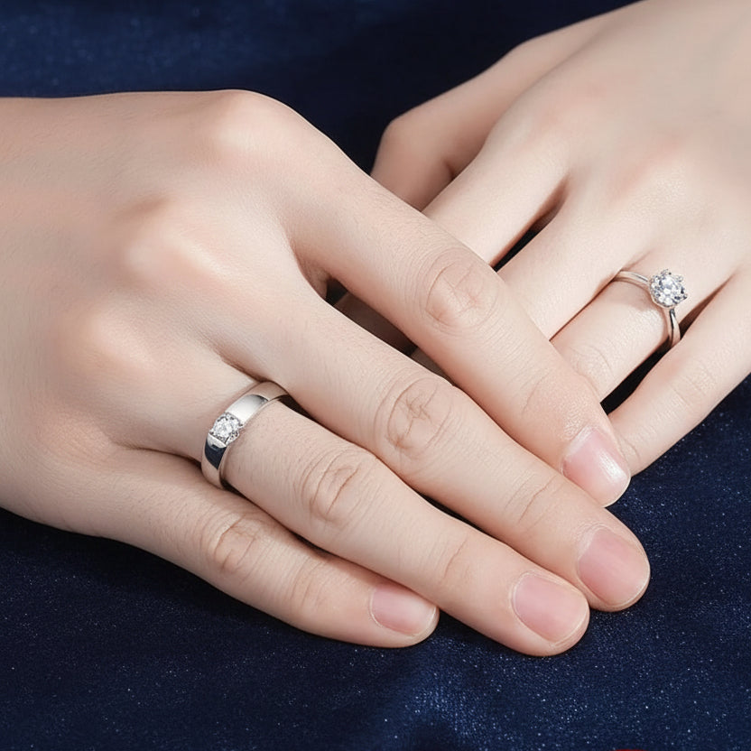 R039 Anillo hombre y mujer   plata  ley 925  talla única